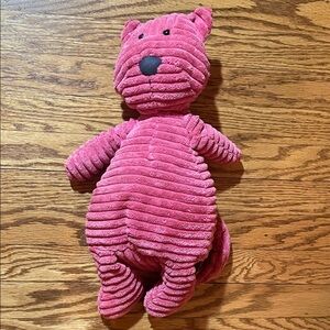 Jellycat Pink Corduroy Cat Plush